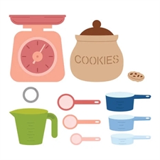 Spellbinders Dies - Make it & Bake it / Measure Mates
